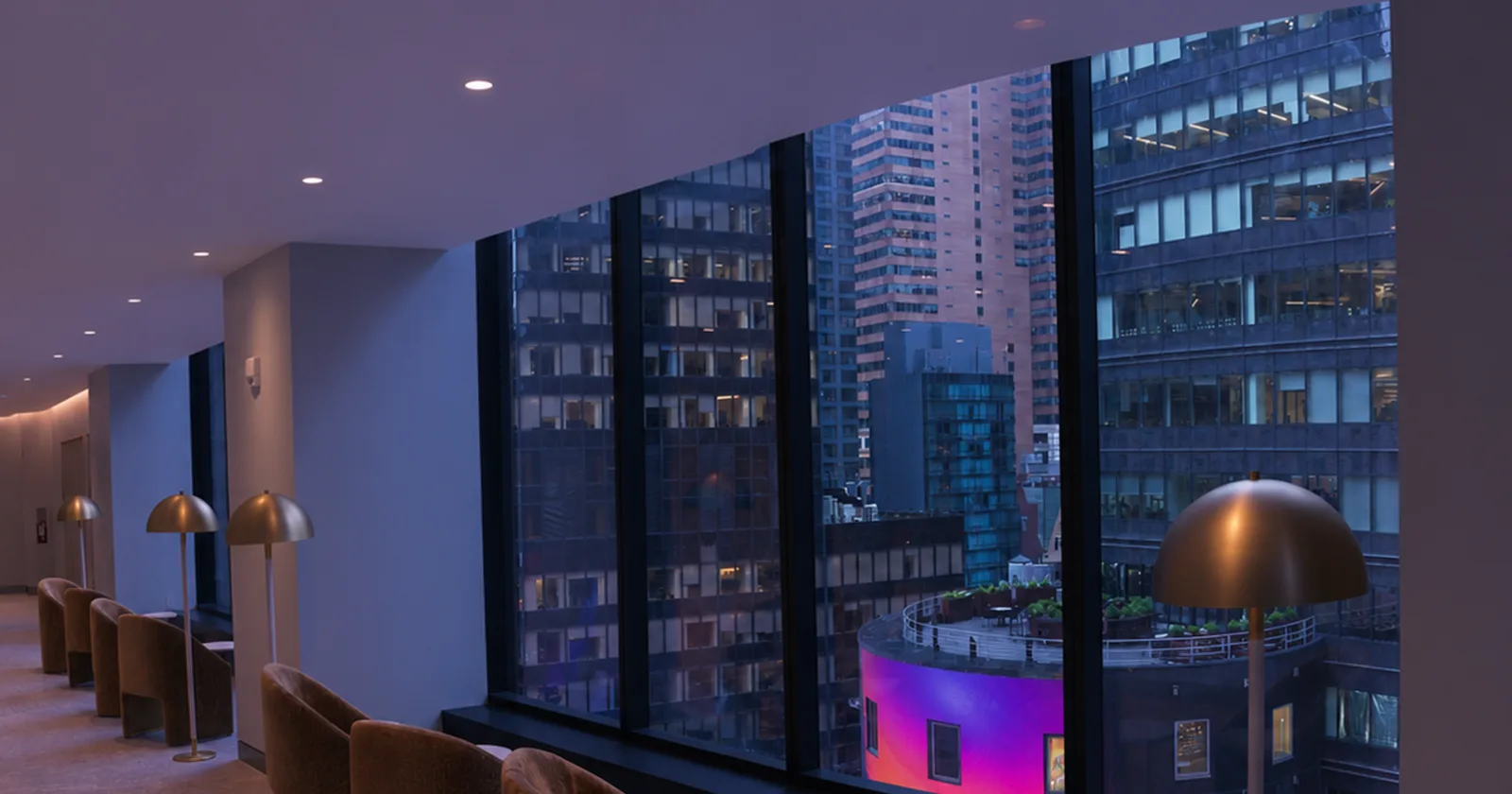 Oversubscribed event artwork featuring its Times Square venue