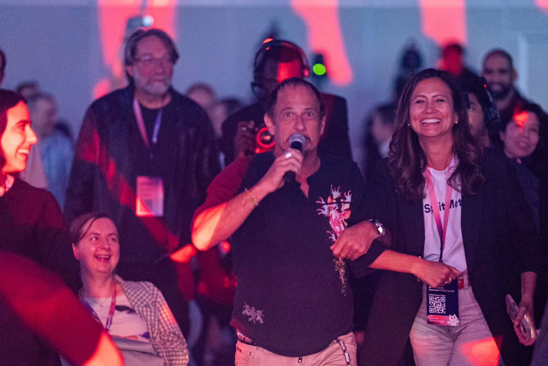 Jason Paige performing on stage during App Growth Annual